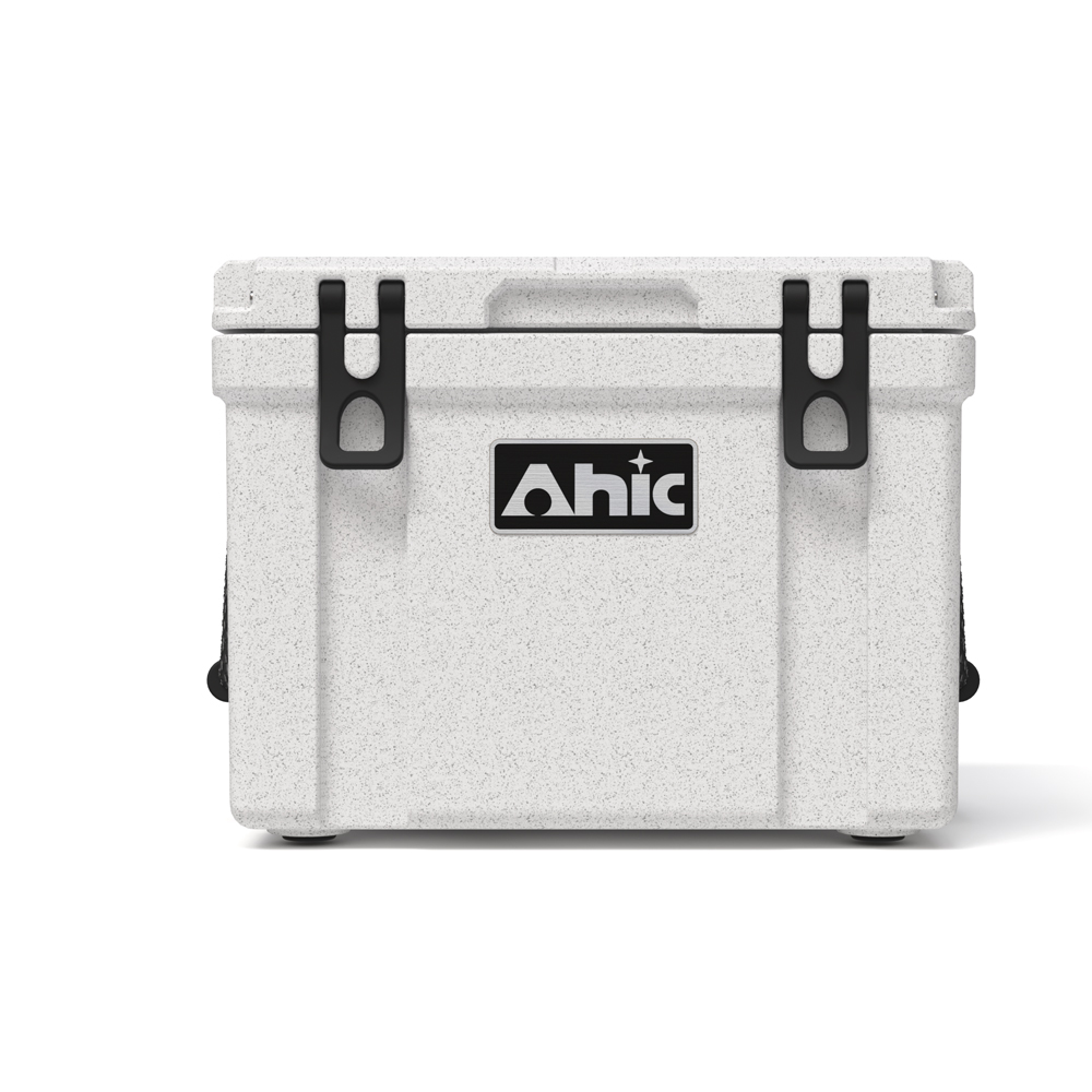 Fishing - 25L Angelkühlbox in Marmorweiß, umweltfreundliche Rotomolding-Hartkühlbox
