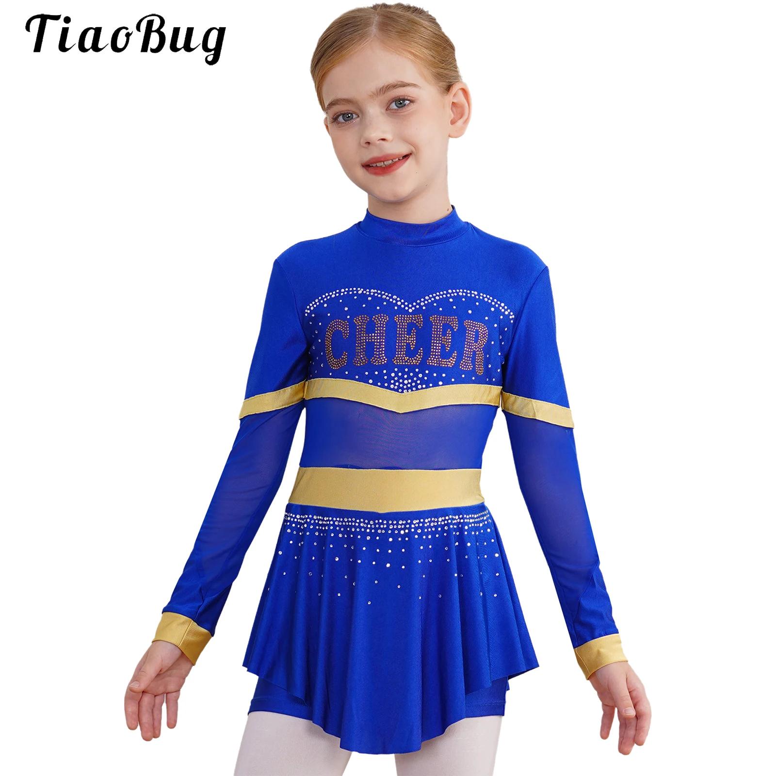 Team Sports - Schulmädchen Cheerleader-Kostüm Halloween Cosplay Cheerleader-Uniformen Verkleidung
