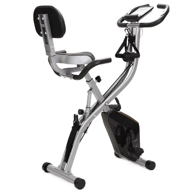 Exercise Bike Magnetic Resistance - Tragbares Klappbares Indoor-Heimtrainer-Fahrrad - Magnetwiderstandsfahrrad für