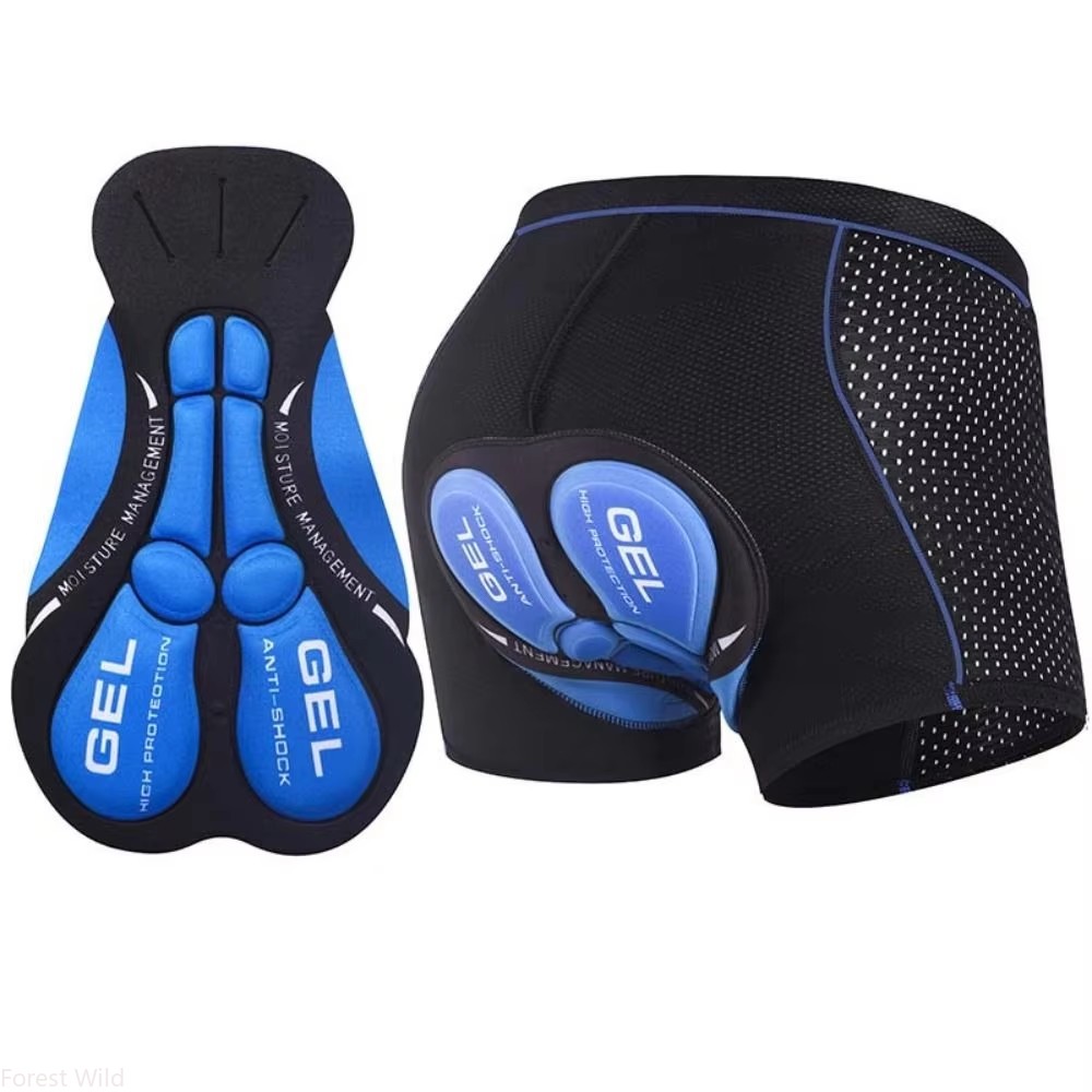 Padded Cycling Shorts 5D Gel - 5D Gel Pad stoßfeste, atmungsaktive Fahrrad-Unterwäsche-Shorts