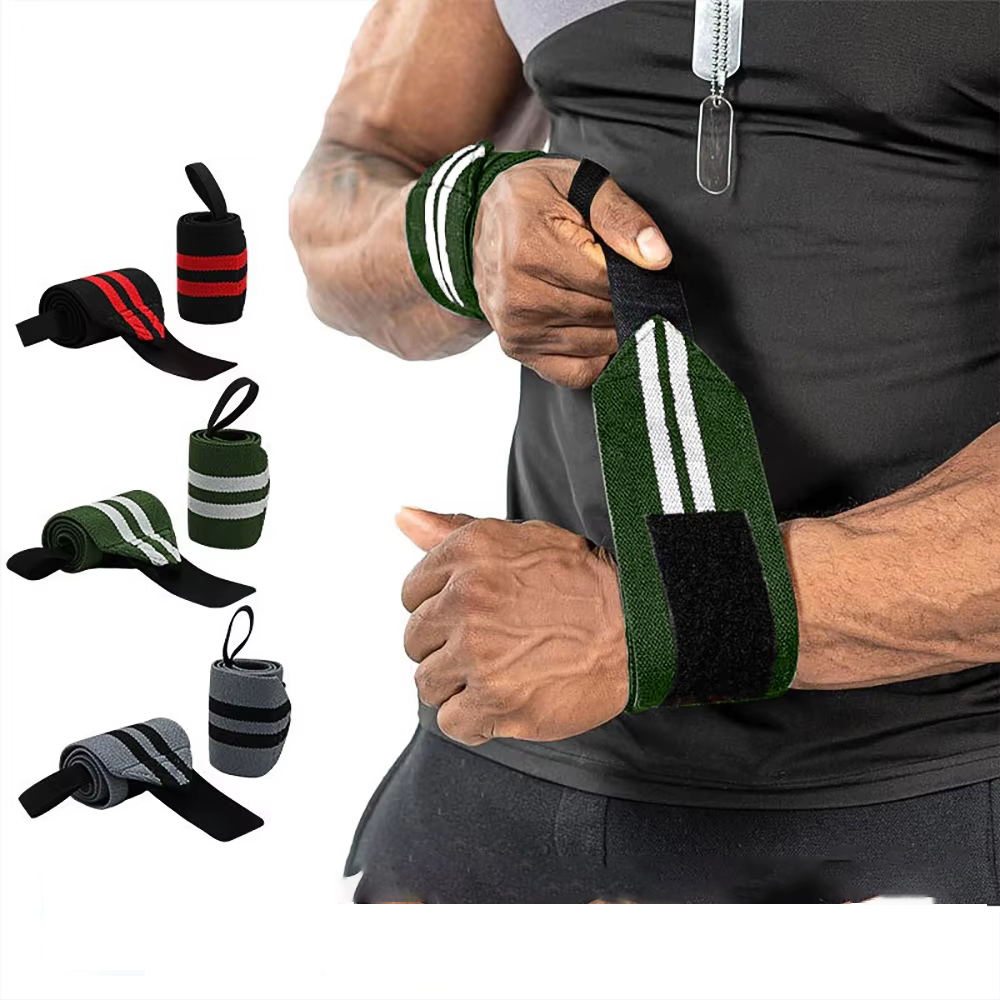 Wrist Wraps Weightlifting Support - Gewichtheber-Handgelenkbandagen Verstellbare Elastische Handgelenkstützen Atmungsaktive Handgelenkbandage