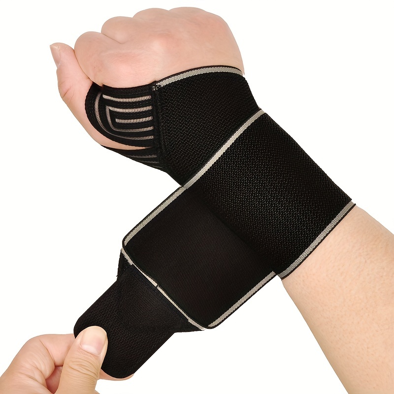 Wrist Wraps Weightlifting Support - 1 Stück verstellbarer Handgelenkstützgurt für Gewichtheben,