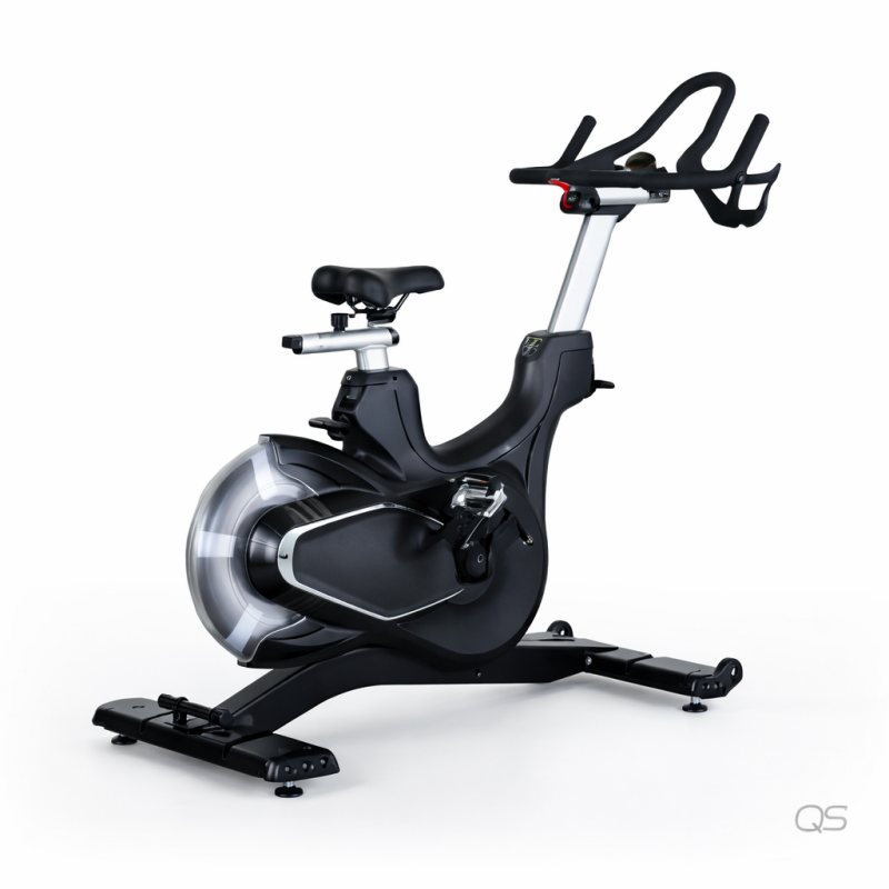 Exercise Bike Magnetic Resistance - QS X-D06 Kommerzielles Fitnessfahrrad für den