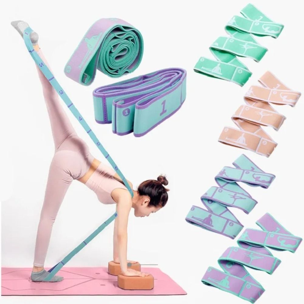 Pilates Bar Kit With Resistance Bands - Elastische Yoga Widerstand Bands Yoga Stretching