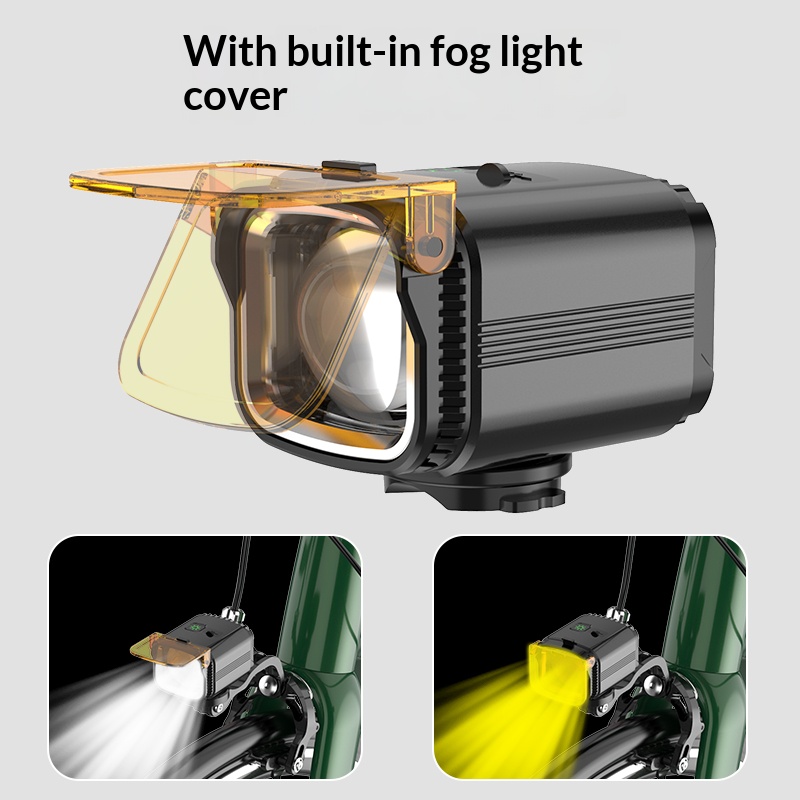 Rechargeable Bicycle Headlight 1000 Lumen - OFFBONDAGE Brompton Faltfahrrad-Licht Vorne Wasserdicht Wiederaufladbar