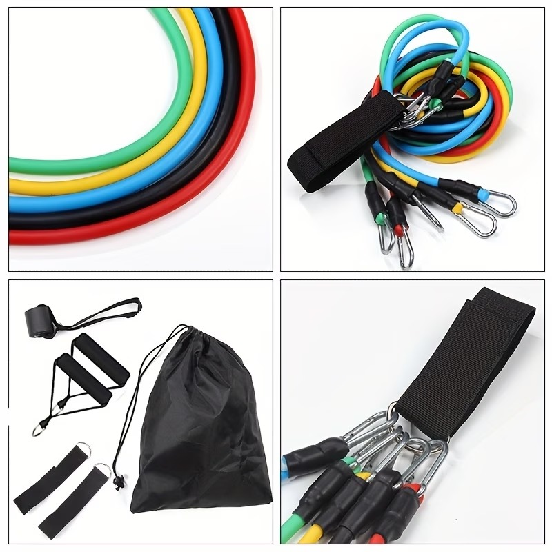 Widerstandsband-Set mit Türank – Pilates Bar Kit With Resistance Bands Bewertung und Preis
