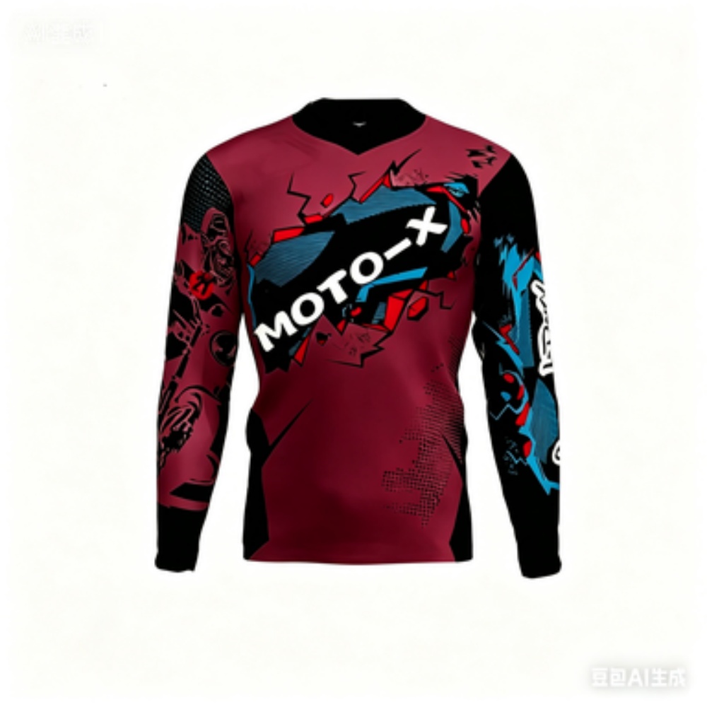 MOTO-X Themen-Langarm-Sportobe – Cycling Bewertung und Preis
