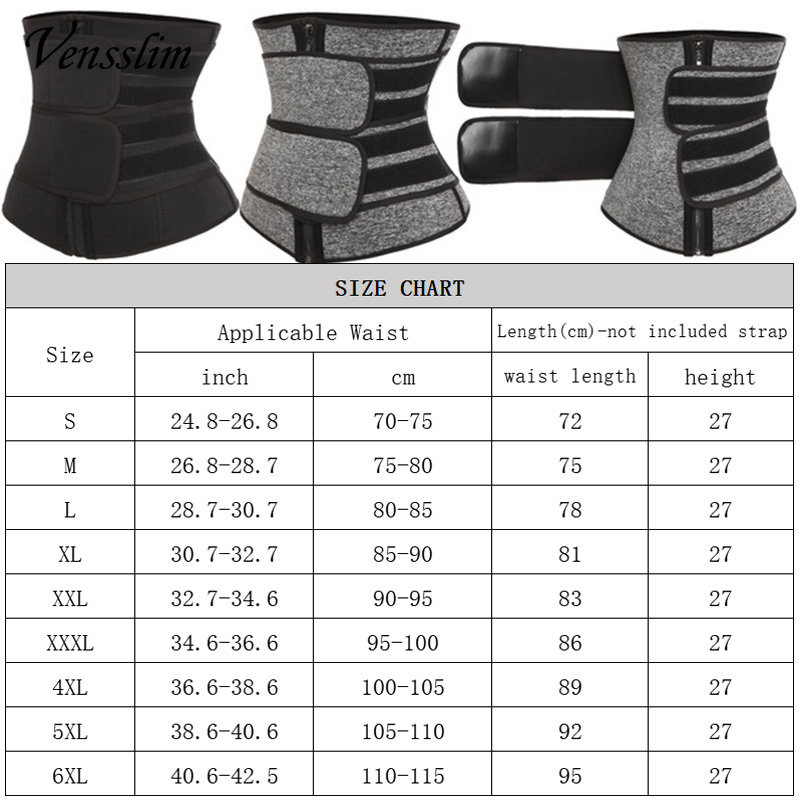 Vensslim Shaperwear Taillentra – Sweat Waist Trainer Belt Neoprene Bewertung und Preis