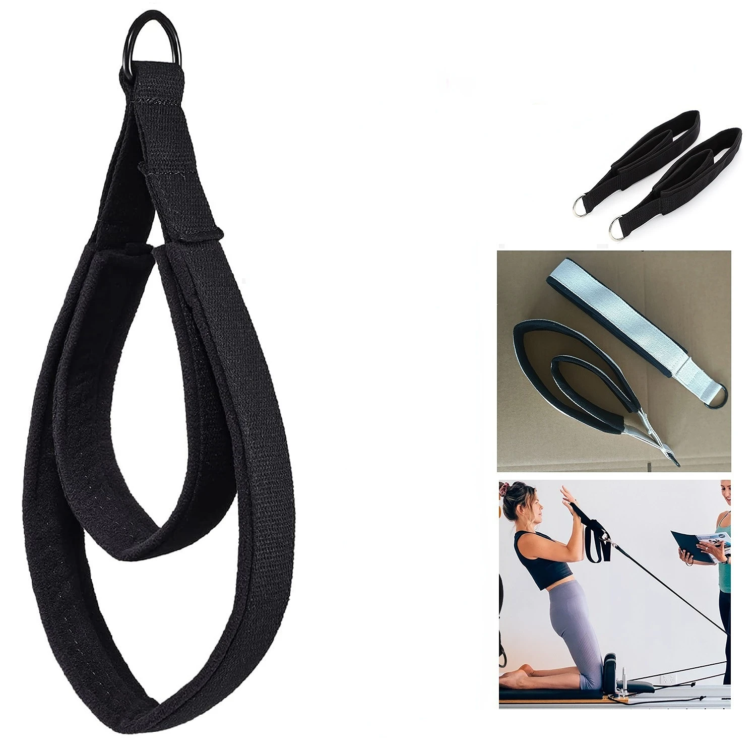 Doppelring-Elastikband für Yog – Pilates Bar Kit With Resistance Bands Bewertung und Preis