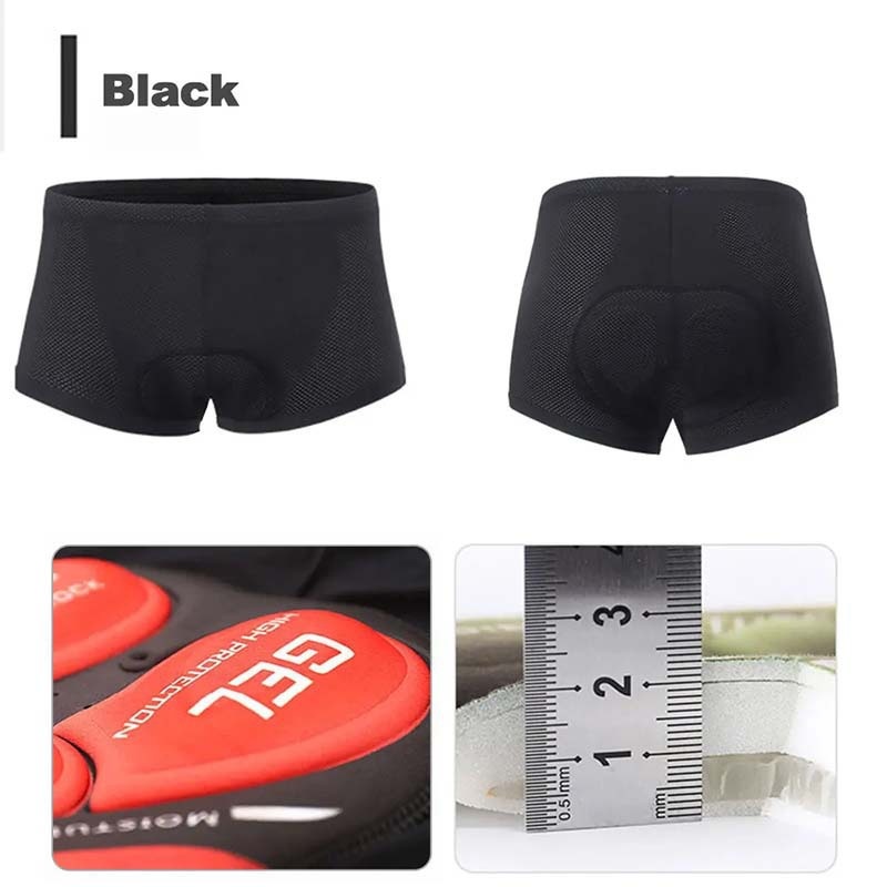 OFFBONDAGE Radhose für Herren, – Padded Cycling Shorts 5D Gel Bewertung und Preis