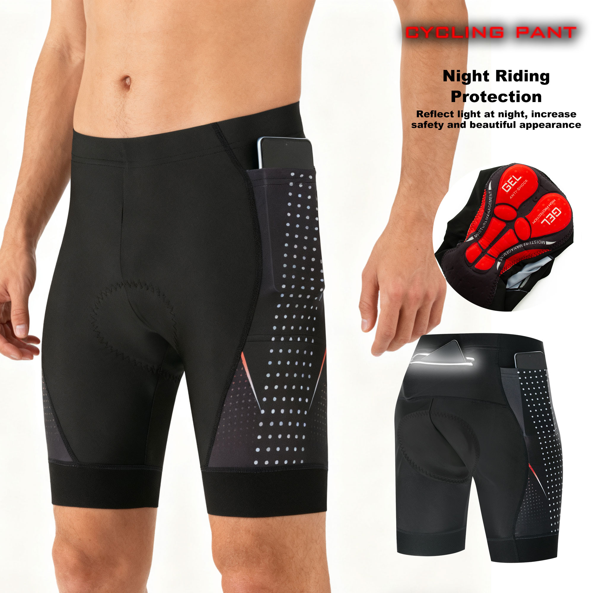 Premium Rennrad-Shorts mit 5D  – Padded Cycling Shorts 5D Gel Bewertung und Preis