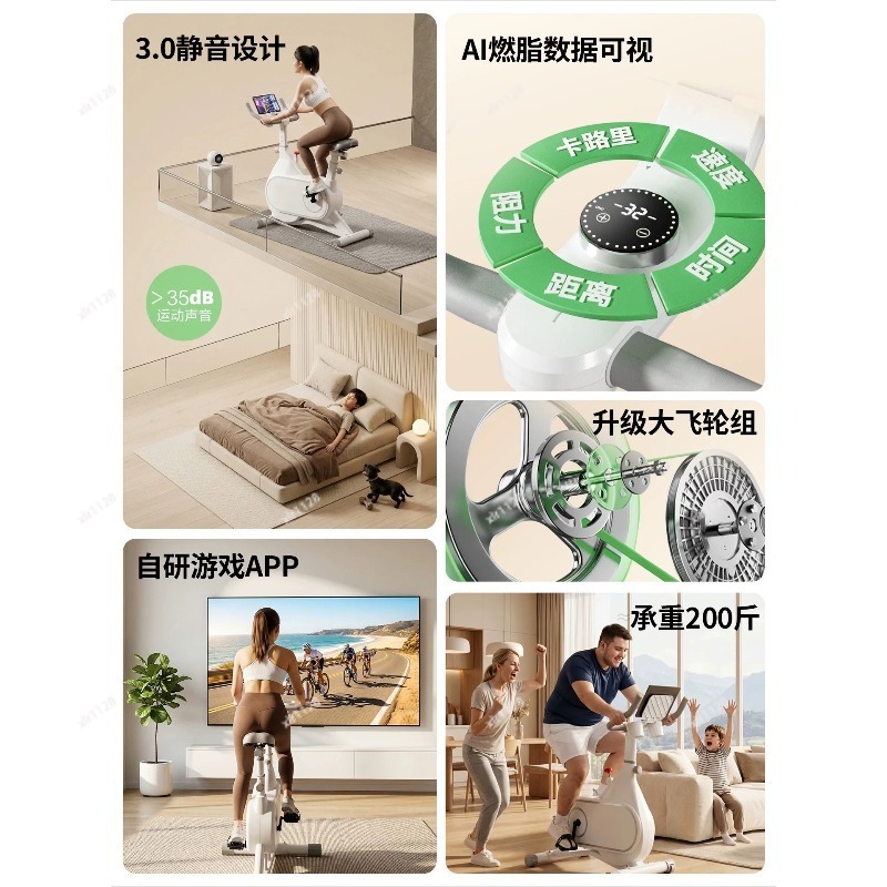 Leises Magnetwiderstandsfahrra – Exercise Bike Magnetic Resistance Bewertung und Preis
