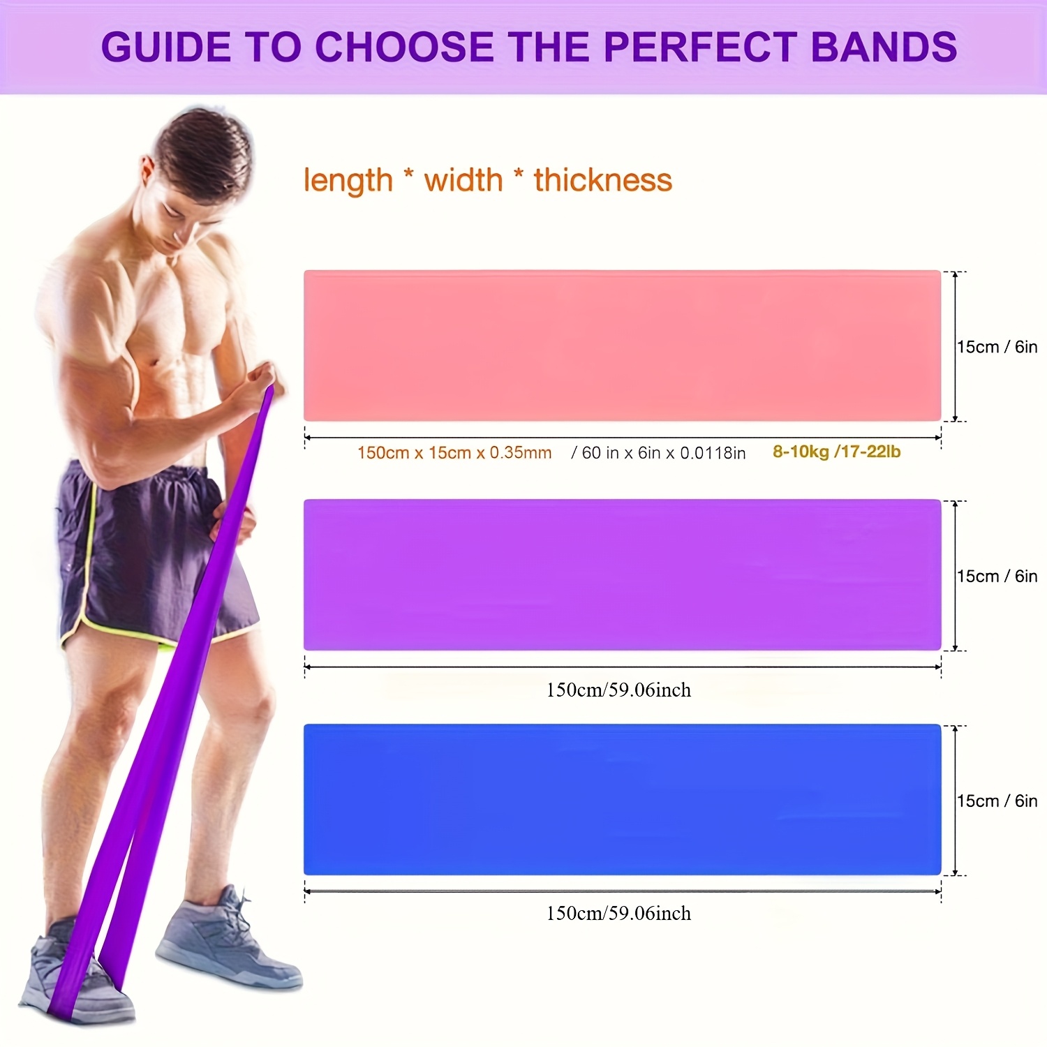 1/3 Stück Widerstandsbänder fü – Pilates Bar Kit With Resistance Bands Bewertung und Preis