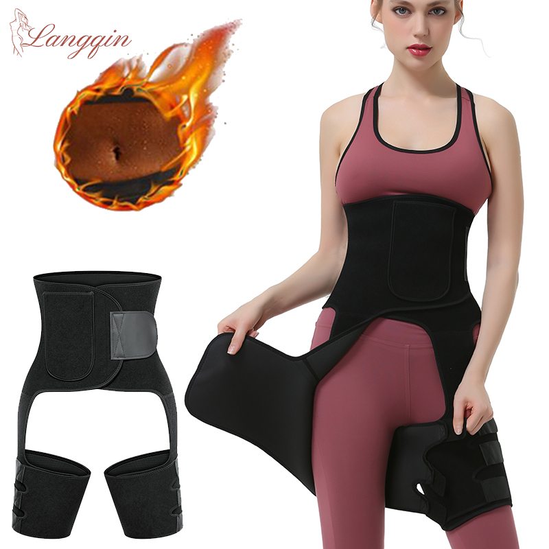 Schweiß sauna Doppel kompressi – Sweat Waist Trainer Belt Neoprene Bewertung und Preis