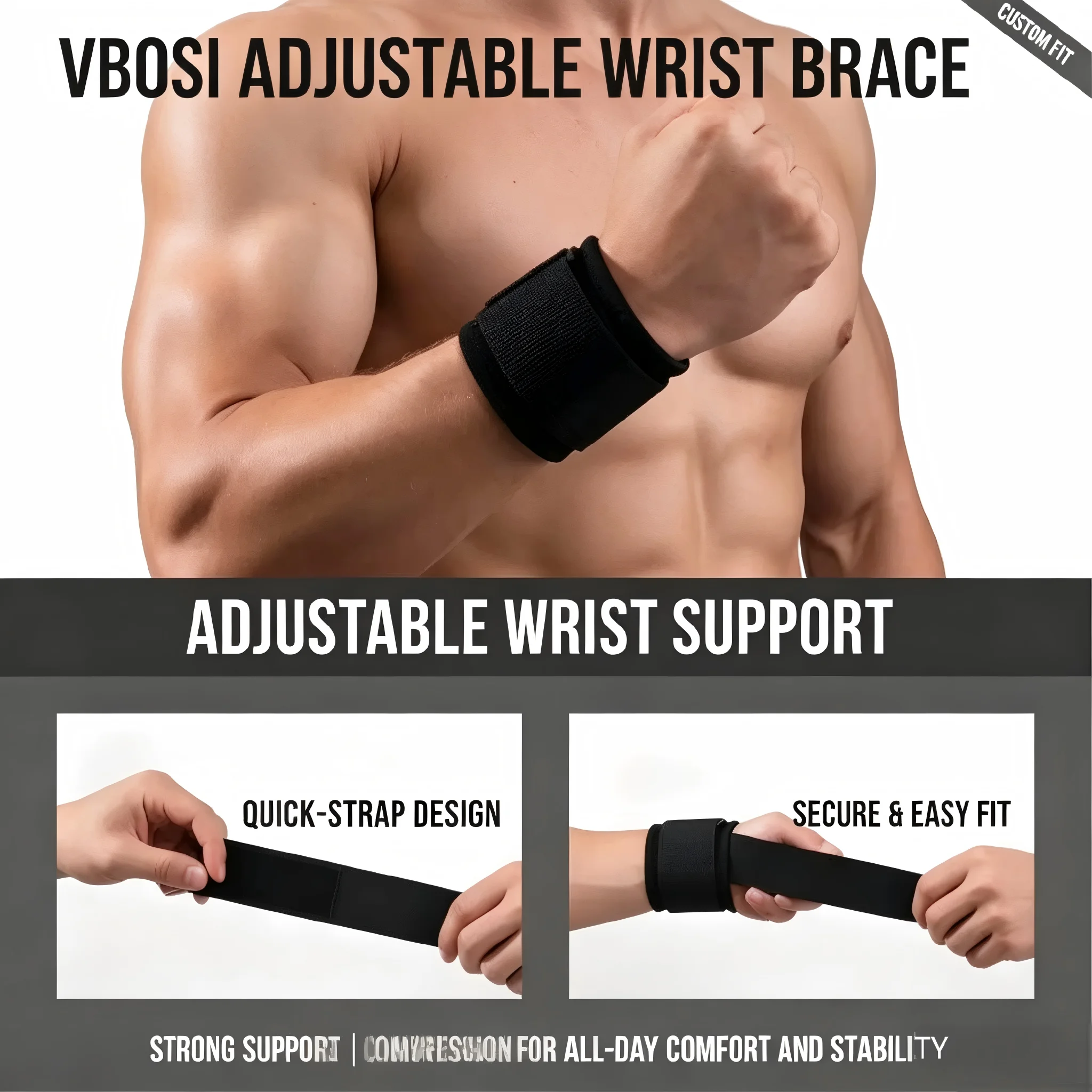 Professionelle Atmungsaktive H – Wrist Wraps Weightlifting Support Bewertung und Preis
