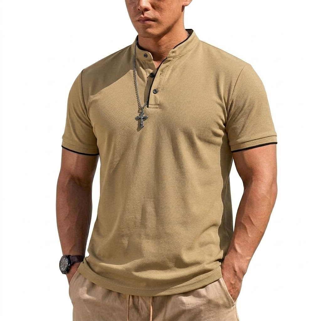 Sommer Kurzarm Henley-Shirt He – Hiking Bewertung und Preis