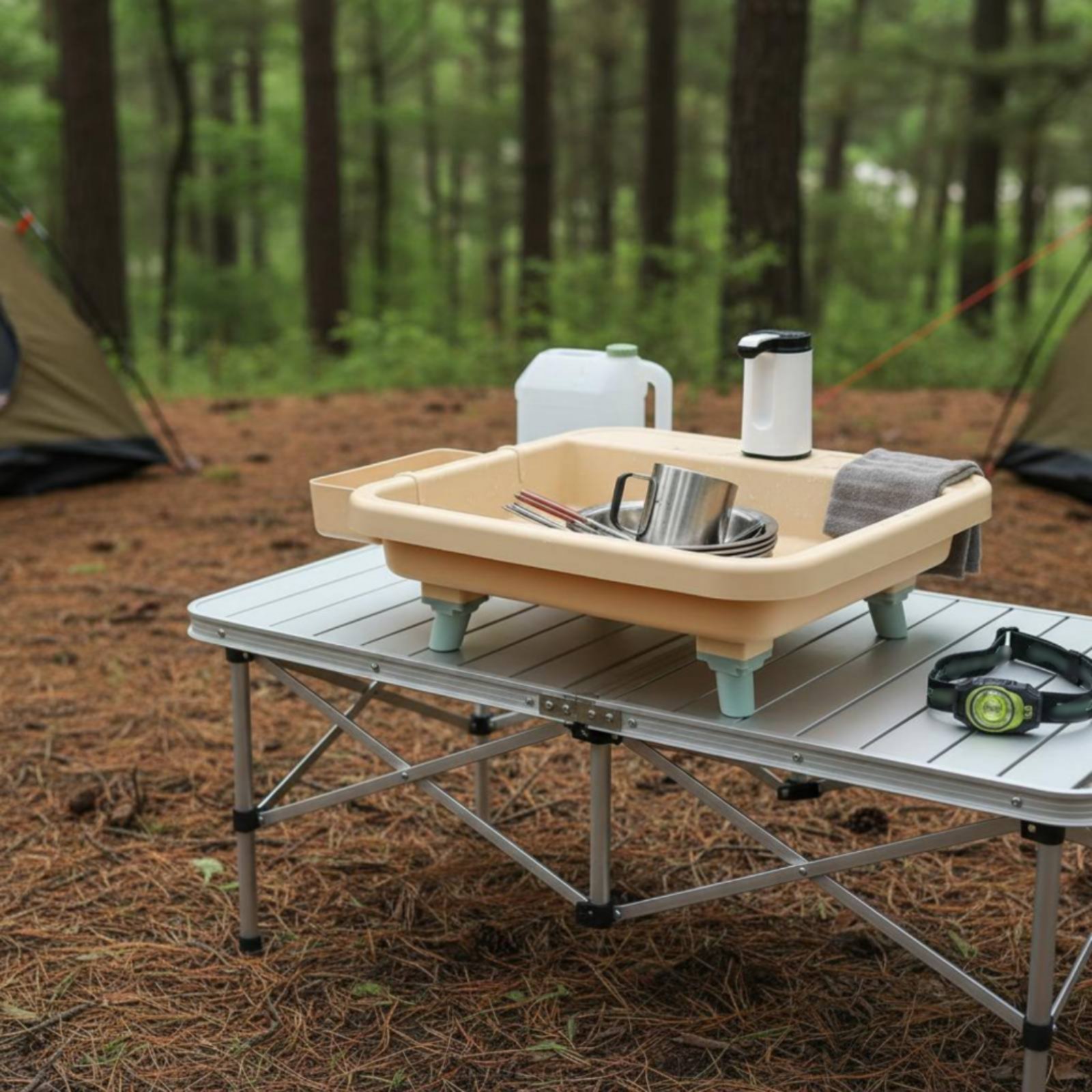 Tragbare Handwaschstation mit  – Camping Bewertung und Preis