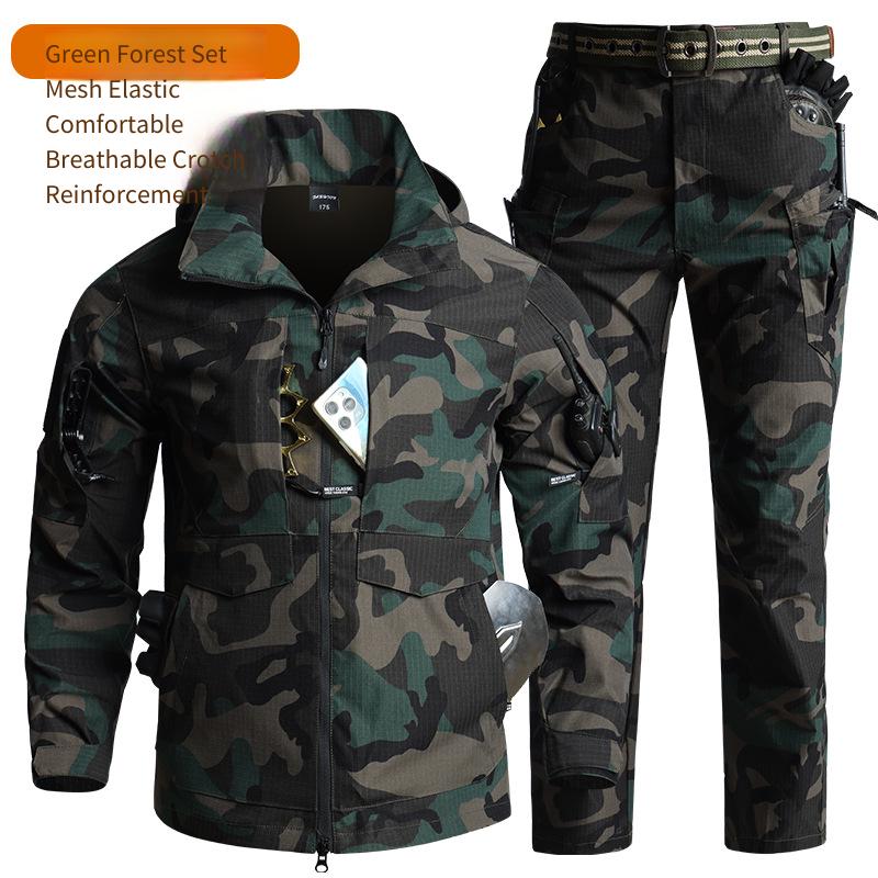Herren Tarnanzug-Set mit Kapuz – Hiking Bewertung und Preis