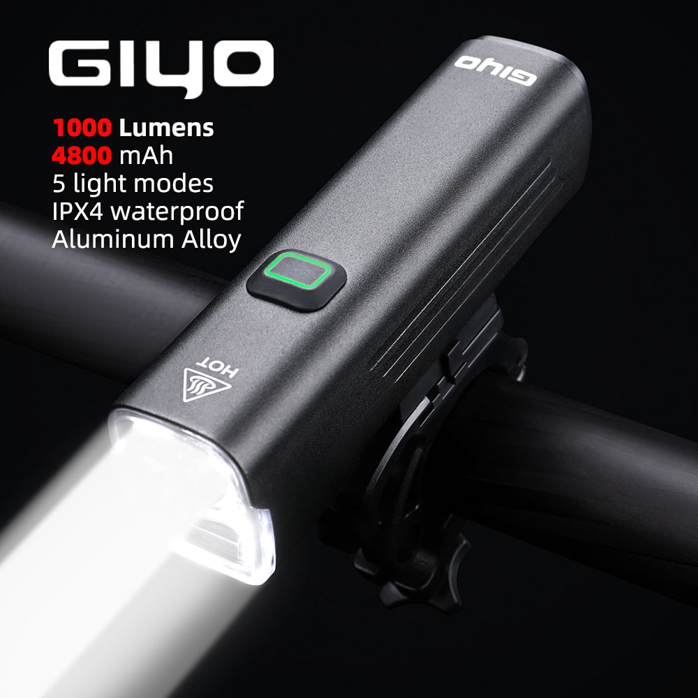 GIYO 1000 Lumen Fahrrad Licht  – Rechargeable Bicycle Headlight 1000 Lumen Bewertung und Preis