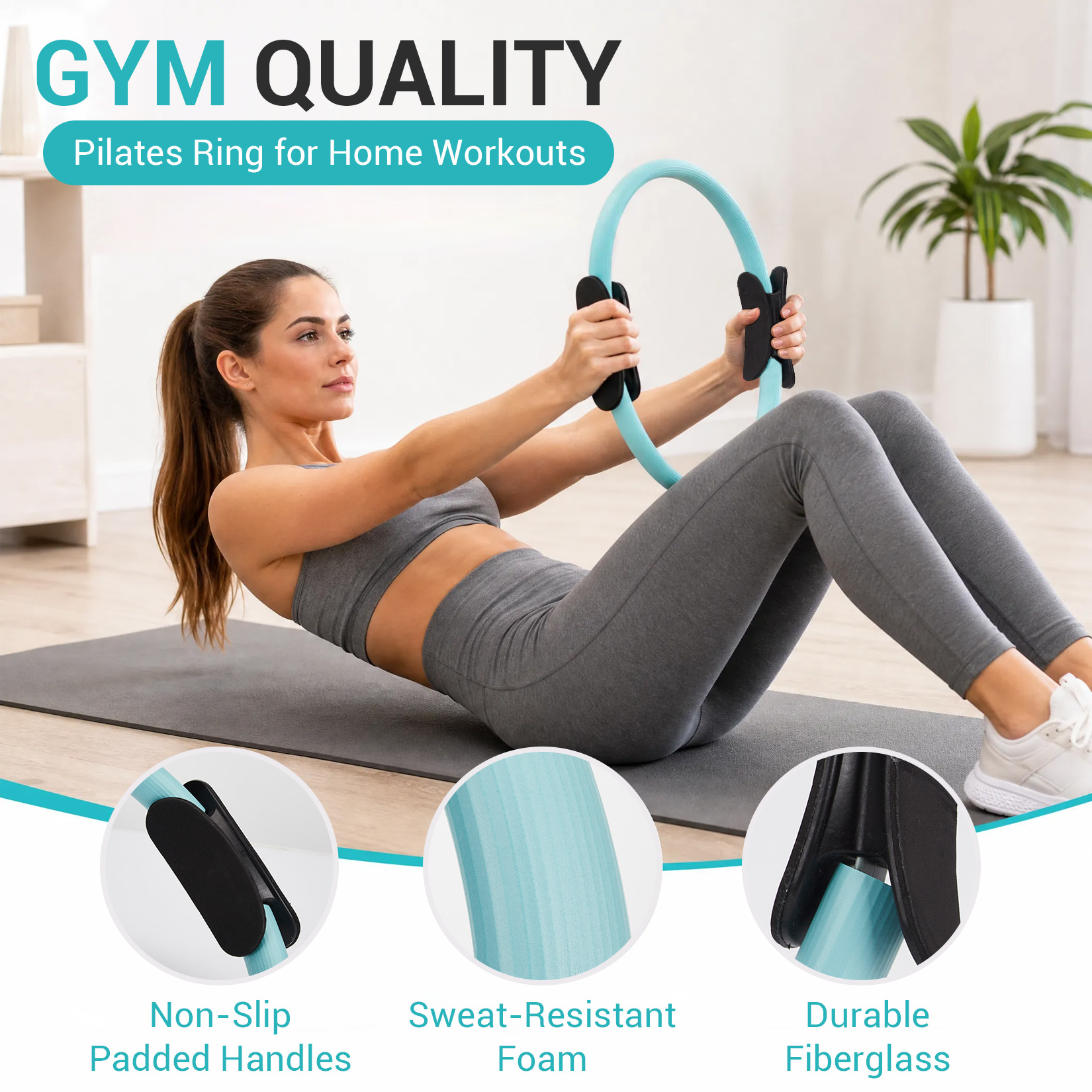 Pilates-Trainingsset, 6-in-1 P – Pilates Bar Kit With Resistance Bands Bewertung und Preis